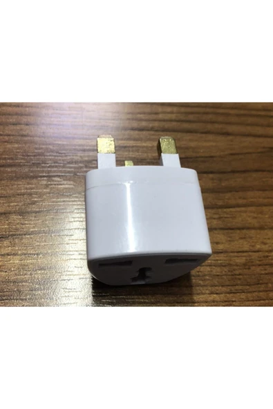 Türk Amerikan Avrupa Fişi To Ingiliz Elektrik Priz Fişine Çevirici Adaptör G Tipi Fiş Ucu - 2