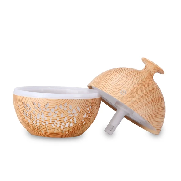 Shoamı SH-N1 Rgb Işıklı Aroma Hediyeli Hava Nemlendirici Buhar Makinası 150 Ml - 2
