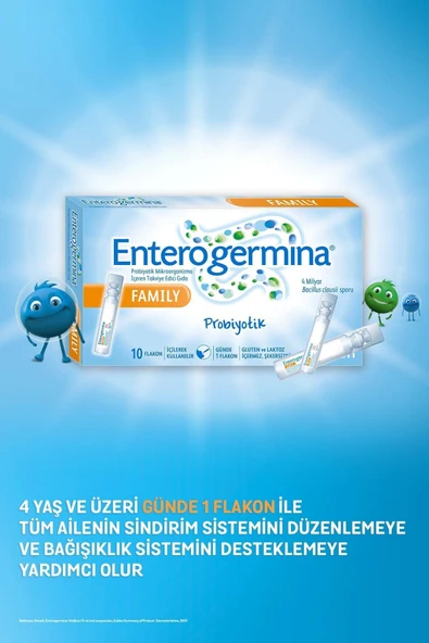 Enterogermina Family 5 ml 10 Flakon - Resim 6