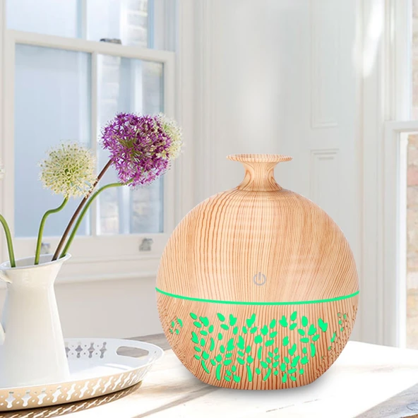 Shoamı SH-N1 Rgb Işıklı Aroma Hediyeli Hava Nemlendirici Buhar Makinası 150 Ml - 5