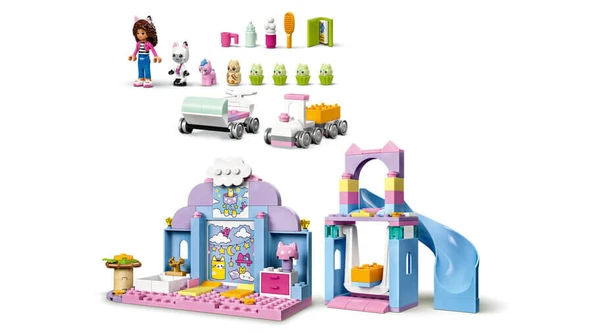 LEGO® Gabby's Dollhouse Gabby'nin Kedicik Bakım Odası 10796 - 5