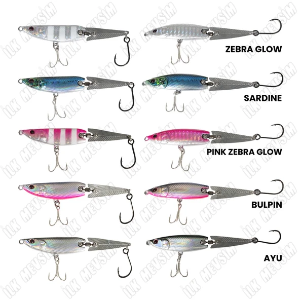 Ryuji Metal Jack 11cm 40gr Jig Yem - Resim 2