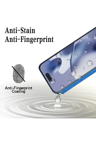 iPhone 16 Pro Max Nano Ekran Koruyucu Kırılmaz Cam - İnce ve Esnek - Resim 3