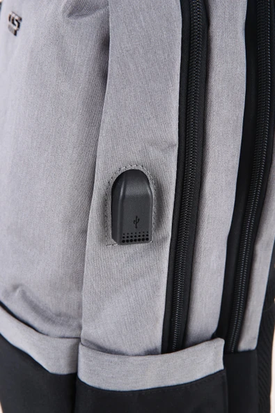 Ççs 51480 Ergonomik Açık Gri Sırt Çantası - 4