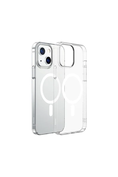 Iphone 13 Magsafe Manyetik Özellikli Şeffaf Kılıf - 3