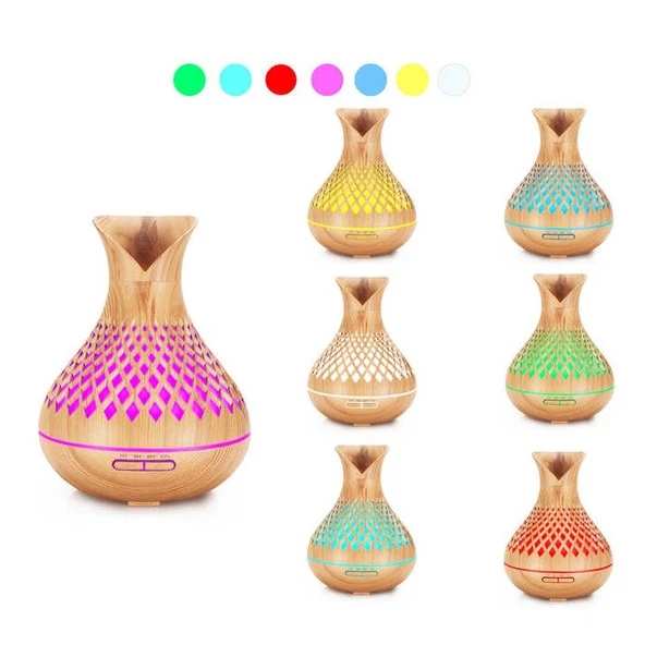 Shoamı SH-N2 Rgb Işıklı Aroma Hediyeli Hava Nemlendirici Buhar Makinası 250 ML - 2