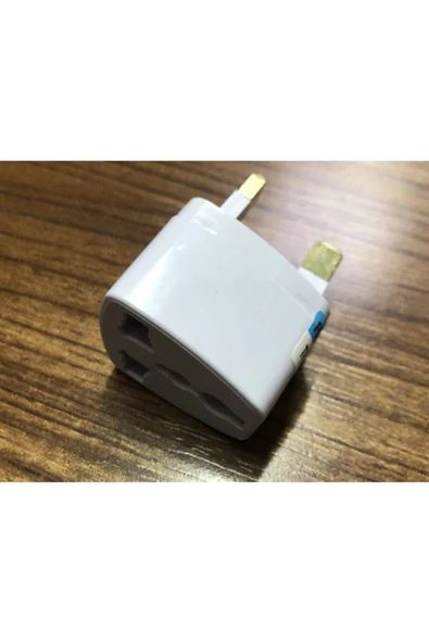 Türk Amerikan Avrupa Fişi To Ingiliz Elektrik Priz Fişine Çevirici Adaptör G Tipi Fiş Ucu - 7