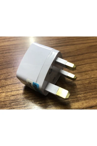 Türk Amerikan Avrupa Fişi To Ingiliz Elektrik Priz Fişine Çevirici Adaptör G Tipi Fiş Ucu - 6