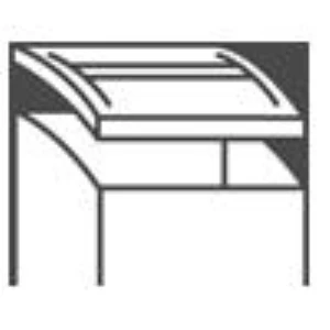 22022 DAHLE EVRAK İMHA MAKİNESİ - P4(4.0X30MM) - 14L - 7SYF. - 6