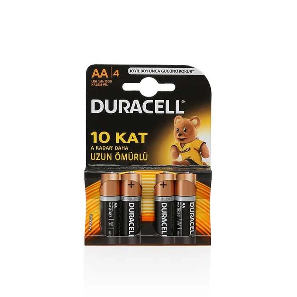 Duracell AA Kalem Pil 4'lü - 8