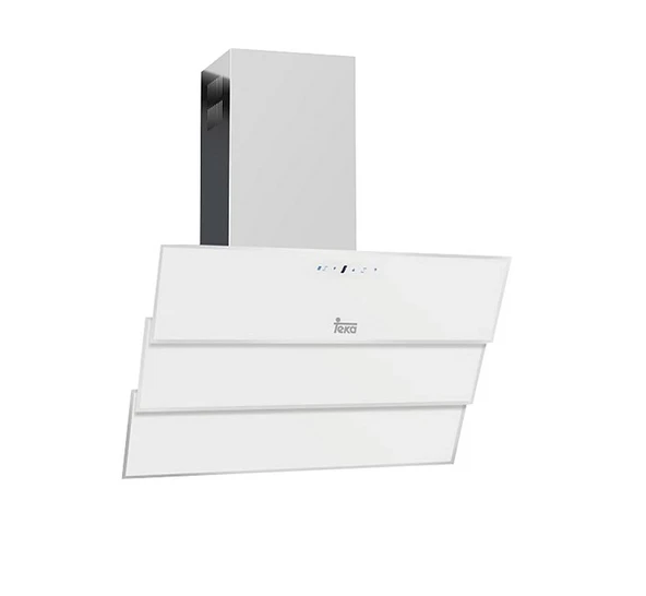 40495012-Teka TVT 90 Beyaz Cam Davlumbaz