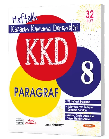 Kurmay LGS Paragraf Haftalık Kazanım Kavrama Denemeleri Kurmay Yayınları - 2