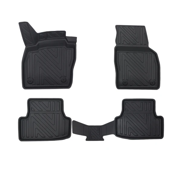 Seat ibiza 2017+ Uyumlu 4D Premium Havuzlu Paspas Bizymo ürün görseli 1