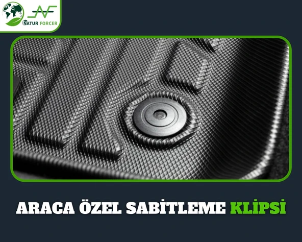 Seat ibiza 2002-2008 Uyumlu 4D Premium Havuzlu Paspas Bizymo - Resim 5