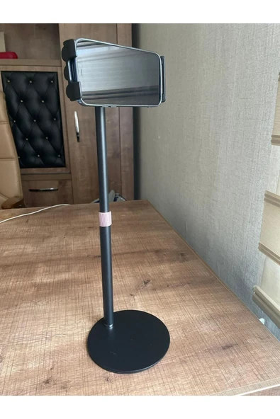 Masaüstü Standı Tutucu iPad Tablet Mini 360 Uyumlu Rotasyon Çok Açılı Ayar Standı - 2