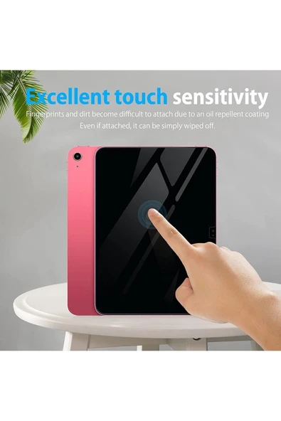 Apple Ipad 10.nesil 10.9 Inç 2022 Ekran Korucu Nano Cam Darbe Emici - 2