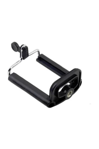 Tripod Bağlantılı Selfie Çubuğu Telefon Tutucu Bağlantılı Aparat - 2
