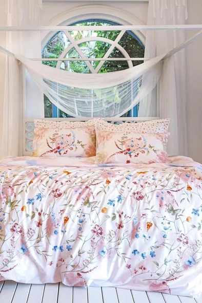 Altınbaşak Creaforce Gwen Anew Çift Kişilik Ranforce Nevresim Takımı ürün görseli 1