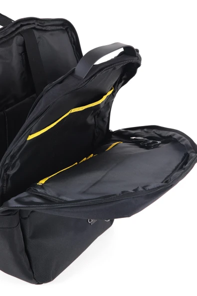 Ççs 51481 Laptop Bölmeli Çekçek Askılıklı Ter Önleyicili Siyah Sırt Çantası - 6