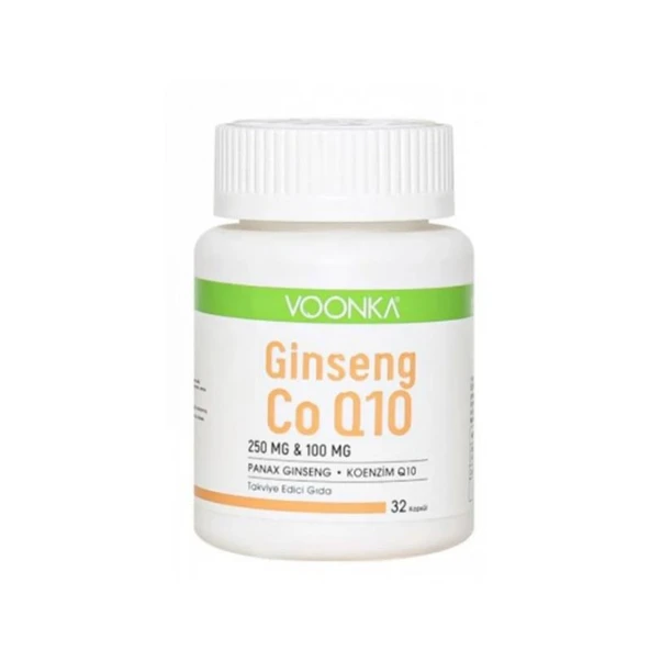 Voonka Ginseng Coenzyme Q10 30 Kapsül - 1