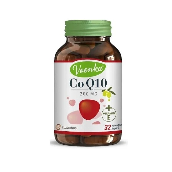 Voonka Koenzim CoQ10 200 mg 30 Kapsül ürün görseli
