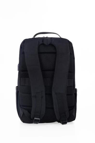 Ççs 51481 Laptop Bölmeli Çekçek Askılıklı Ter Önleyicili Siyah Sırt Çantası - 5