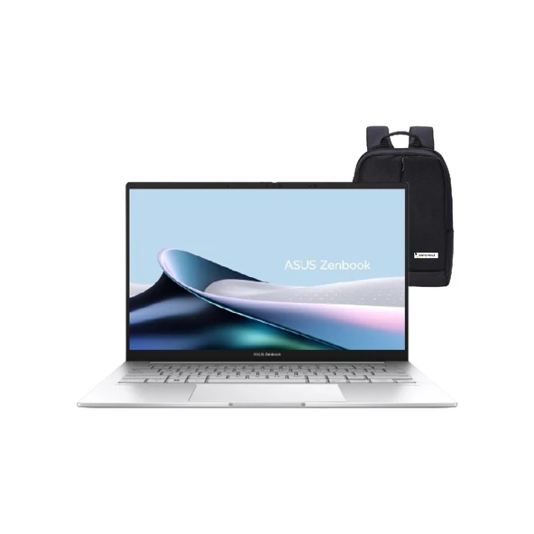 Zenbook 14 UX3405CA-PP372W Intel Core Ultra 9 285H 32GB 1tb SSD OLED 120hz 2.8k Windows 11 Home 14" Taşınabilir Bilgisayar Snertech Çantalı ürün görseli