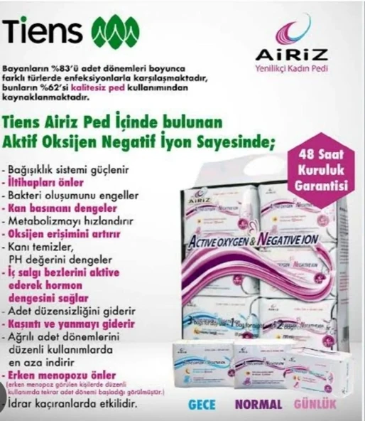 Airiz Tiens Hijyenik Ped Orjinal - 3
