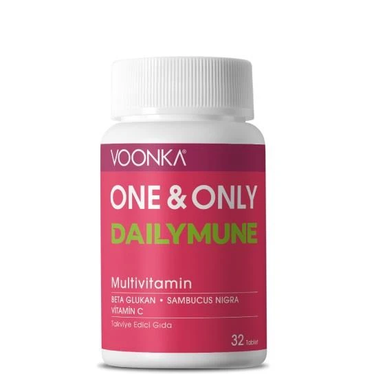 Voonka One And Only Dailymune Multivitamin 30 Tablet ürün görseli