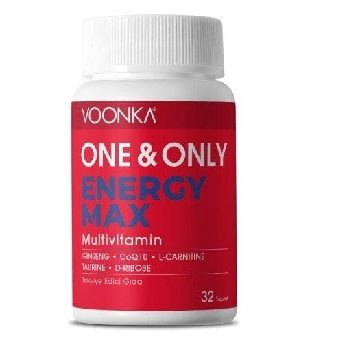 Voonka One Only Energy Max MultiVitamin 30 Tablet ürün görseli