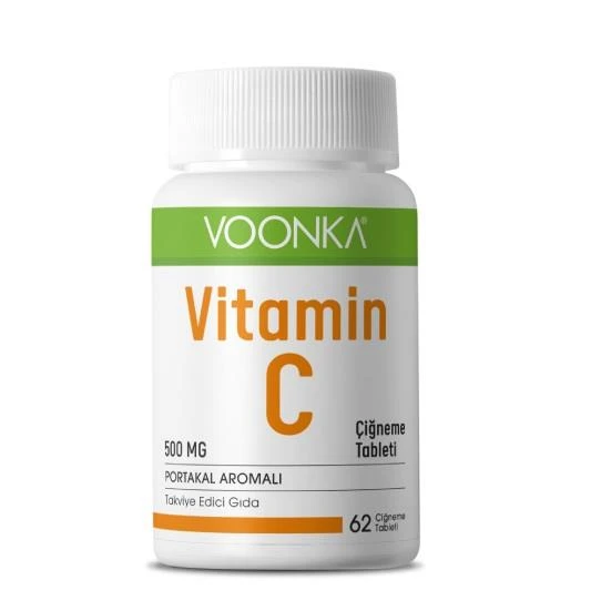 Voonka Vitamin C Çiğneme 62 Tablet