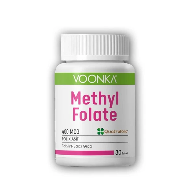 Voonka Methyl Folate 30 Tablet ürün görseli