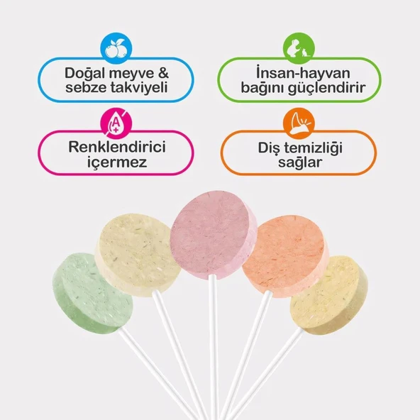 Ranova Lolipop Karışık Çeşitli Kedi Ödül Maması 1,4 Gr 15li - 4