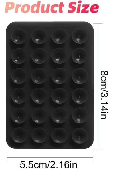 Yapışkanlı Telefon Tutucu Vantuz - 5