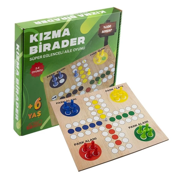 Kızma Birader Ahşap Büyük Boy