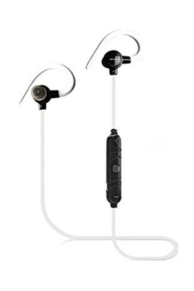 Sport Stereo Bluetooth Kablosuz Kulaklık A620BL Beyaz - 3