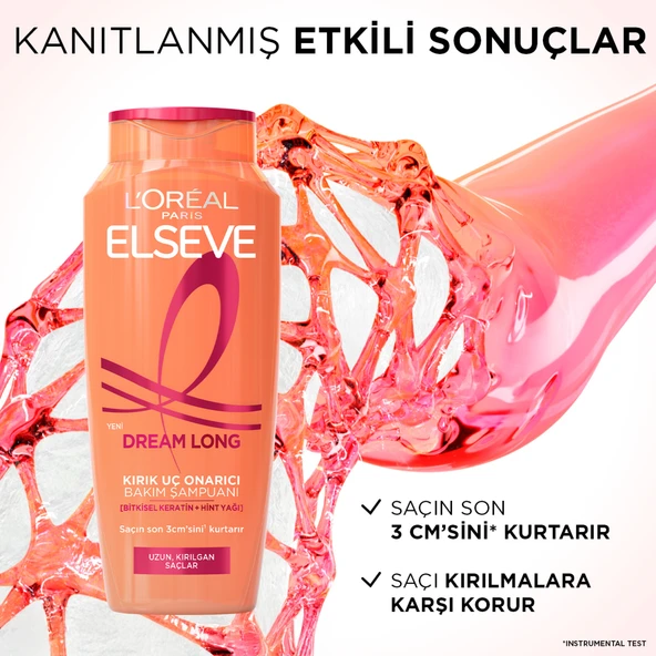 L'Oreal Paris Elseve Dream Long Onarıcı Bakım Şampuanı 400 ml - 12