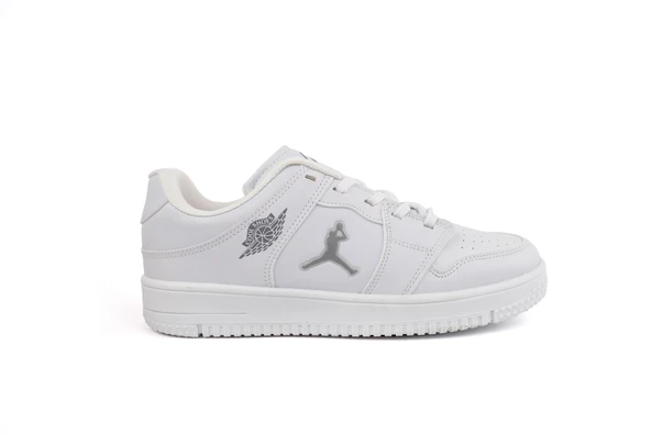 Garantili Unisex Çocuk Ortopedik Sneaker Spor Ayakkabı 31-32-33-34-35 Numara Beyaz