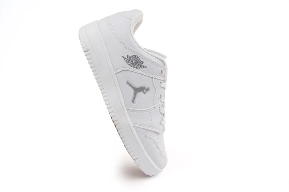 Garantili Unisex Çocuk Ortopedik Sneaker Spor Ayakkabı 31-32-33-34-35 Numara Beyaz - 4
