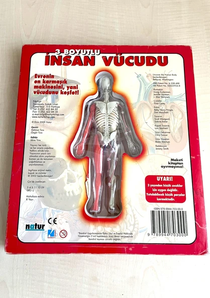 3 BOYUTLU İNSAN VÜCUDU KİTABI 1.600.000 SATIŞ - 6