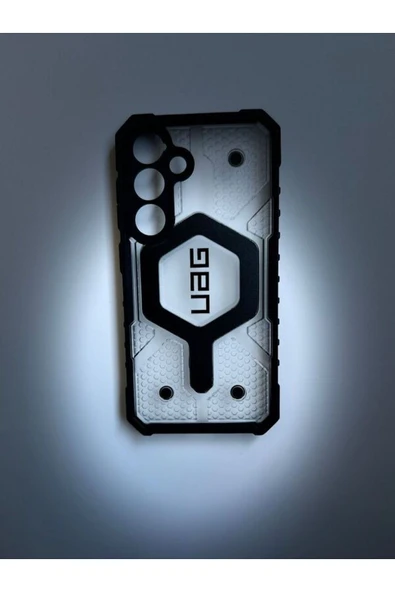 Galaxy S23 Şeffaf-Siyah UAG Kılıf