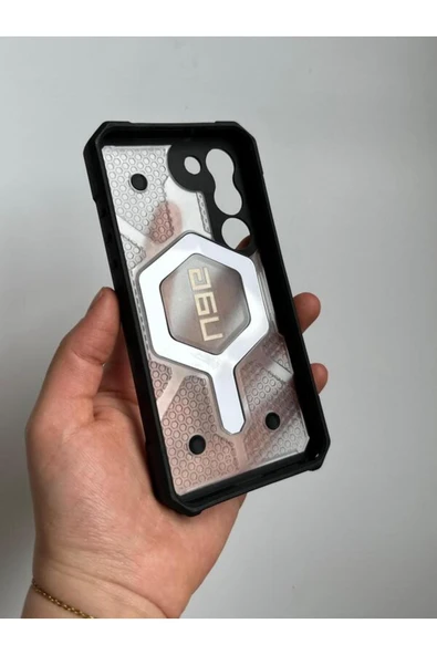 Galaxy S23 Ultra Şeffaf-Siyah UAG Kılıf - 3