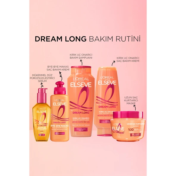 L'Oreal Paris Elseve Dream Long Onarıcı Bakım Şampuanı 400 ml - 7