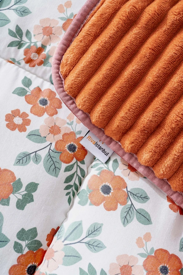 Rivaİstanbul Mira Kiremit Tek Kişilik Tresa Uyku Seti - Resim 5