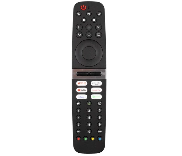 Grundig 55 GGU 7900 B İle Uyumlu Android Tv Kumandası-Mikrofonsuz