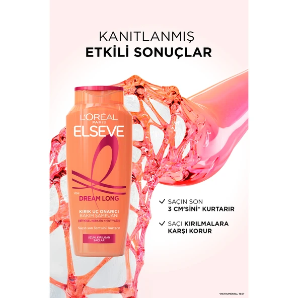 L'Oreal Paris Elseve Dream Long Onarıcı Bakım Şampuanı 400 ml - 4