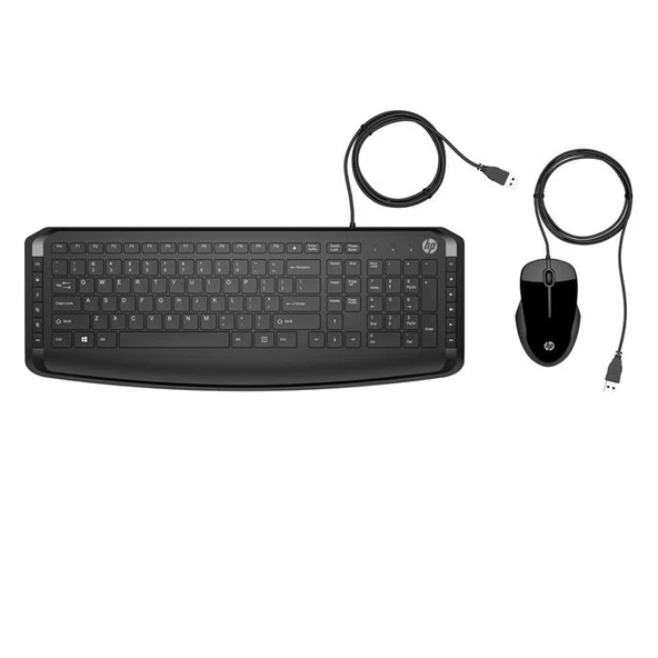 Hp Pavilion 200 Kablolu Klavye & Mouse Set 9Df28Aa