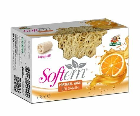 SFT PORTAKAL YAGLI LİFLİ SABUN 130G ürün görseli 1