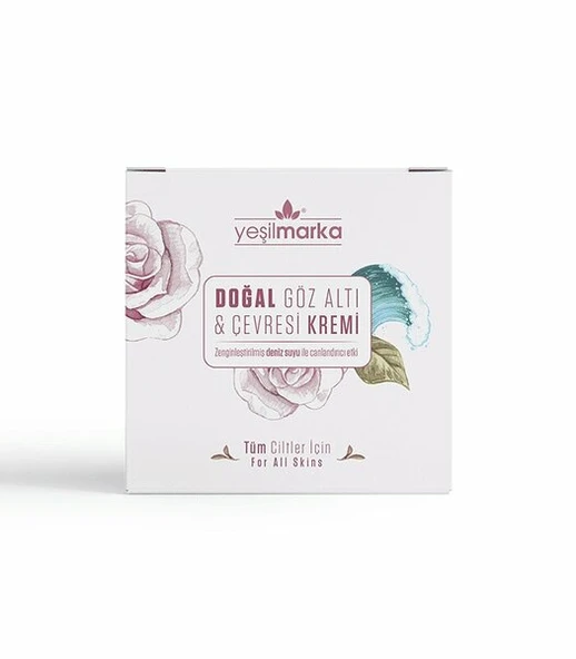 YEŞİL MARKA DOĞAL EL VE VÜCUT KREMİ - GÖZ ALTI VE ÇEVRESİ 30 ML
