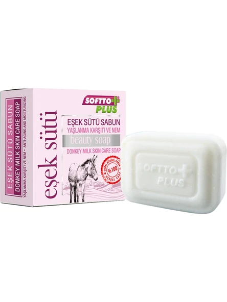SOFTTO PLUS EŞEK SÜTÜ SABUNU 150 GR